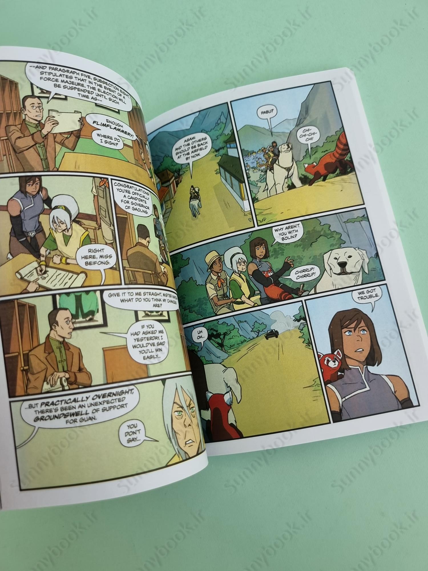 The Legend of Korra: Ruins of the Empire Omnibus main 1 9