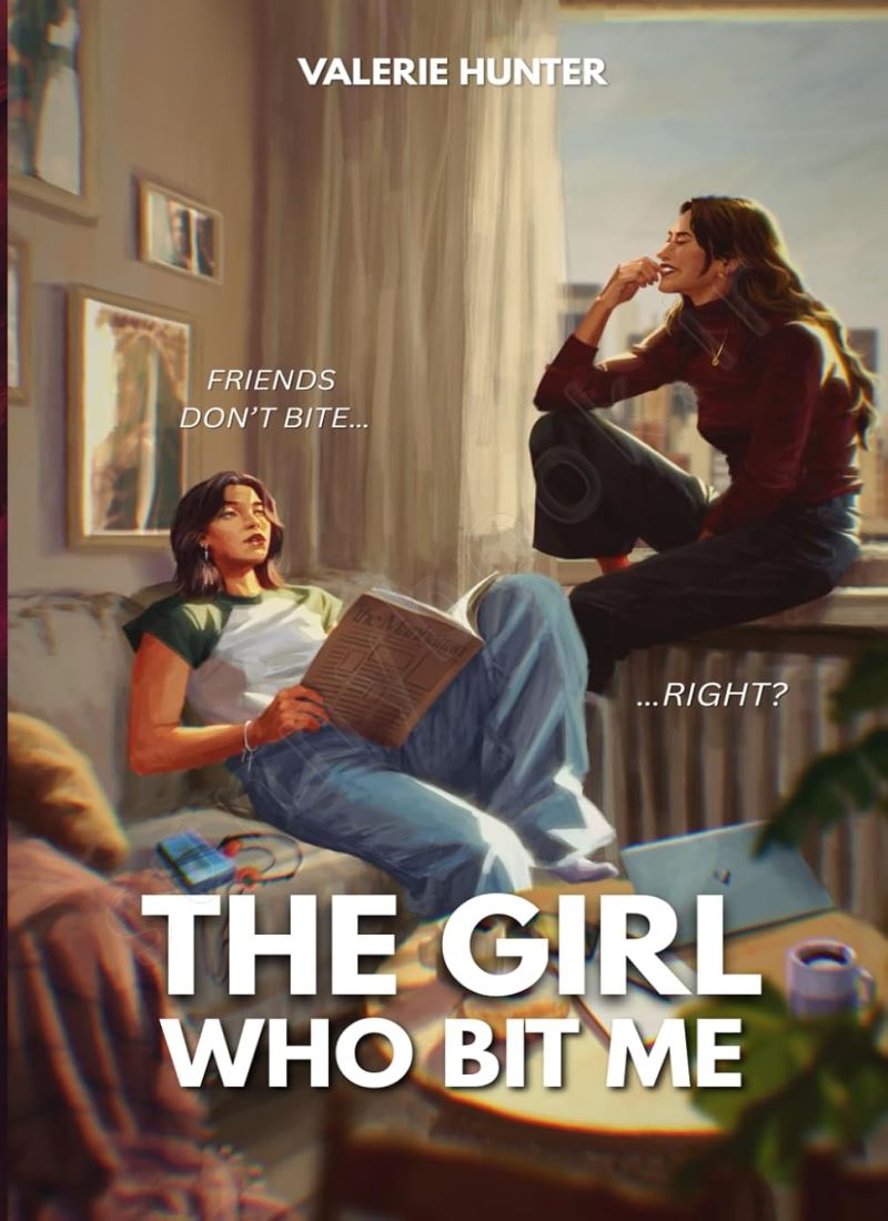 The Girl Who Bit Me: A Spicy Sapphic Vampire Romance main 1 1