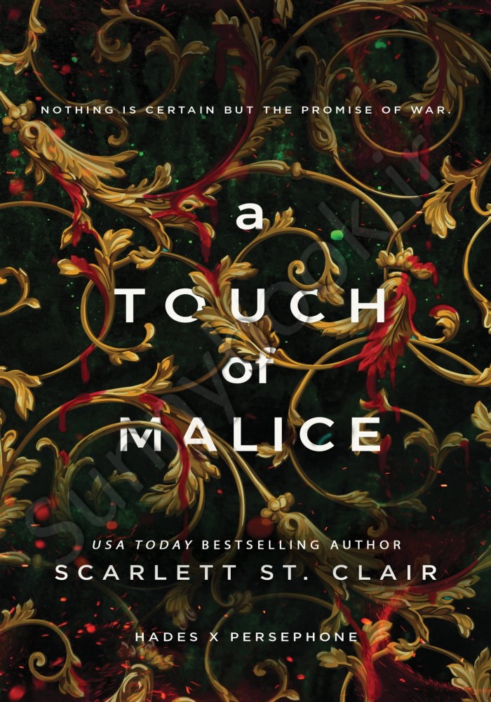 A Touch of Malice (Hades x Persephone Saga Book 5) main 1 1