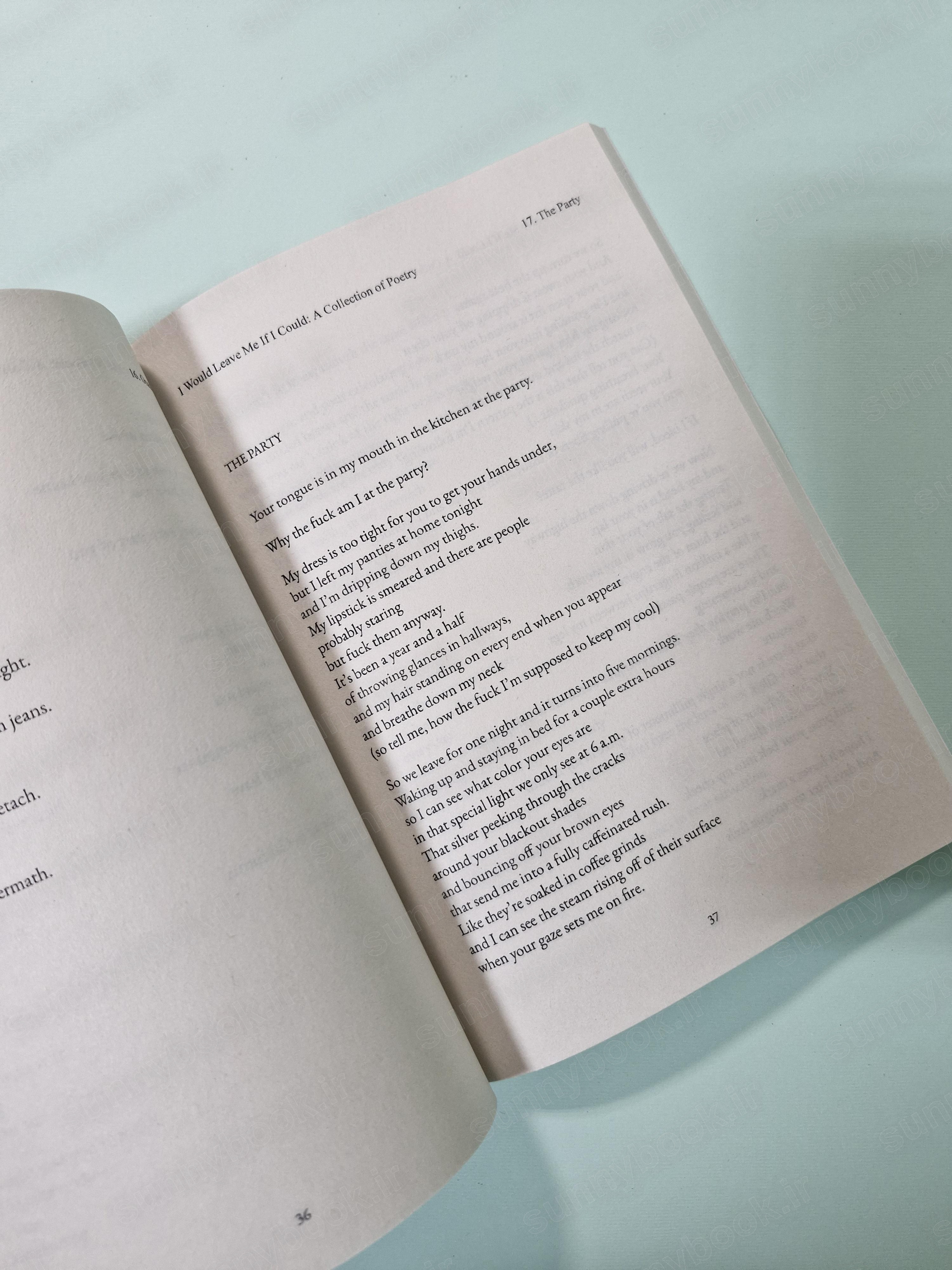 I Would Leave Me If I Could.: A Collection of Poetry main 1 4